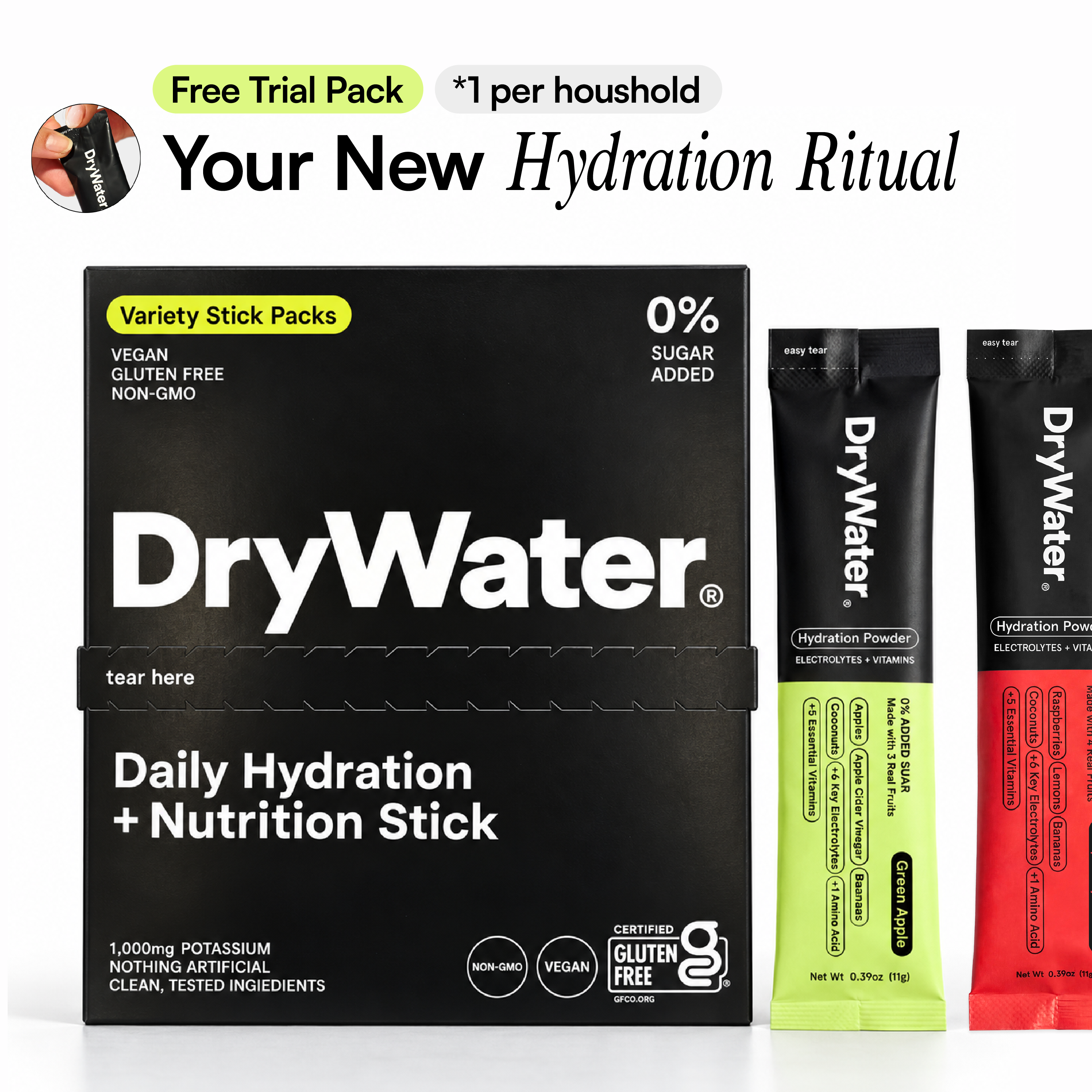 5-Stick Hydration Trial Pack